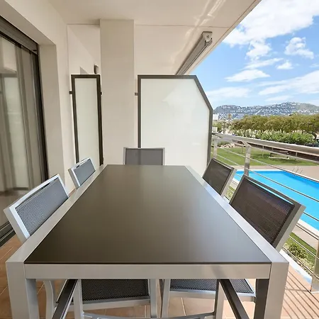 Terraza - Salata Mar Apartament *